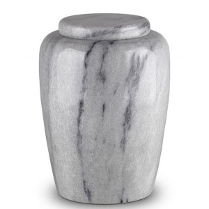 Marble Cremation Ashes Urn - Natural Asian Stone